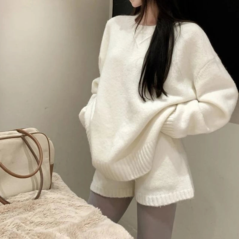 Ensemble Cozy Knit – Style Coréen